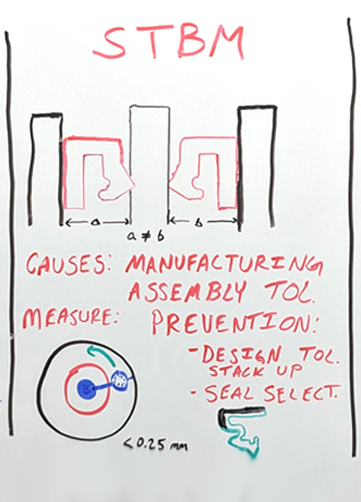 Radial Sahft Seal Shaft-To-Bore Misalignment